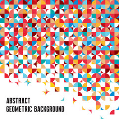 Abstract Geometric Background - Creative Designed Vector Pattern