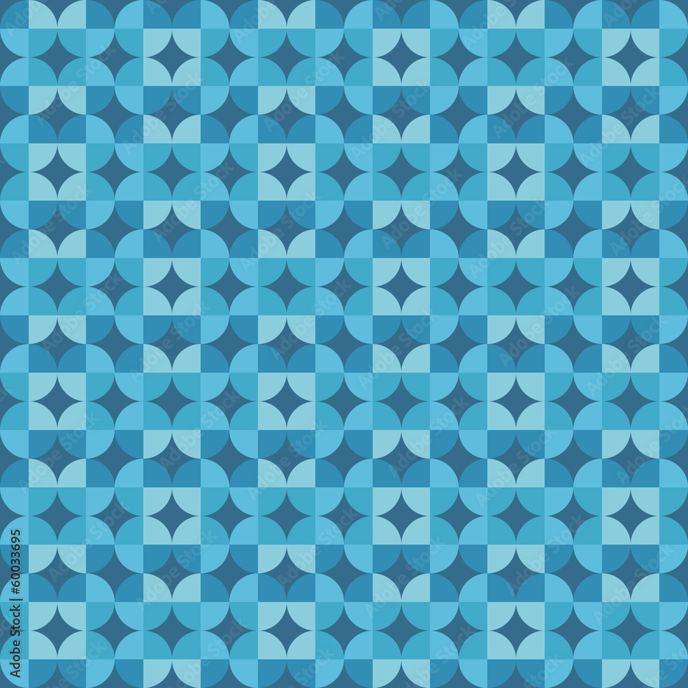 Poster abstract geometric background - vector seamless pattern