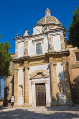 Fototapeta na wymiar Sanktuarium Kościół Mater Domini. Mesagne. Apulia. Włochy.