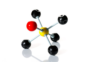 model of chemical molecule