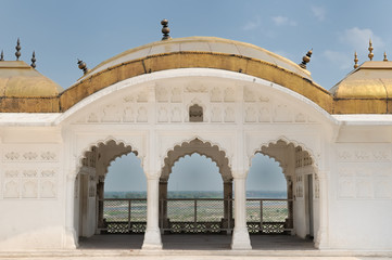Fototapeta na wymiar India, Red Fort in Agra