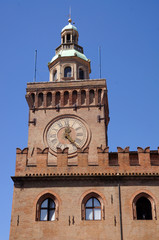 Fototapeta na wymiar Hotel Bologna Pałac Accursio miasto lub