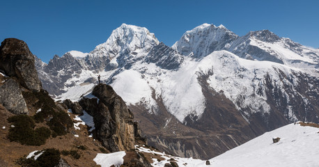 Fototapeta na wymiar Manchermo, Himalaya, Nepal