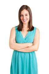 Fototapeta premium Woman Smiling