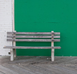 Bench on Boardwalk