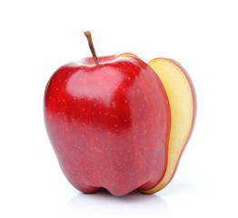 Red ripe apple