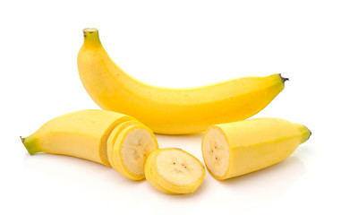 banana isolated on white background © sommai
