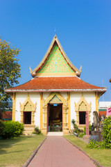 Wat Phrathat Hariphunchai temple, Lamphun province, Thailand.