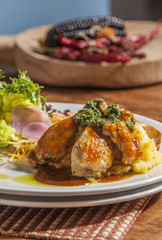 pollo en salsa