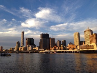 Fototapeta na wymiar Brisbane skyline