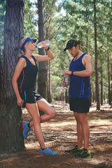 Fototapeta premium marathon water drinking