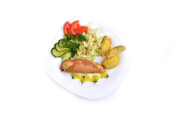 fillet with potato