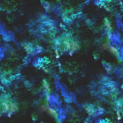art blue, green seamless texture, watercolor