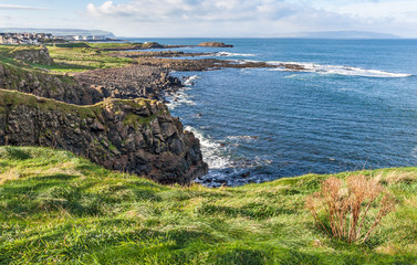 Beautiful coast in Ireland