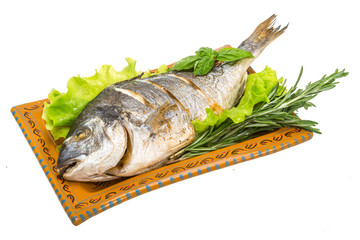 Grilled dorada