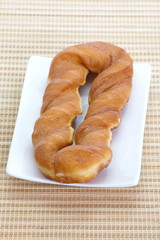 doughnuts with icing sugar