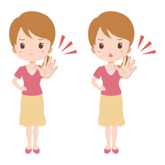 女の子/ストップ