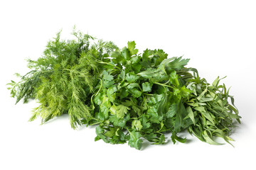 Bouquet aneth estragon persil plat