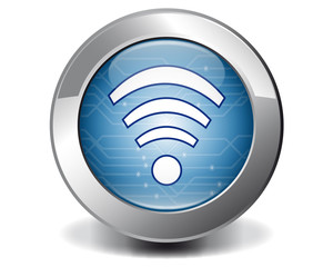 Blue wireless button