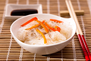 Bowl of cellophane noodles