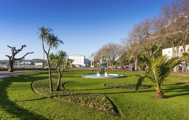 Fishy Fountain, Princess Gardens, Torquay, Devon, England