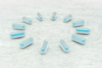 Pills - 3d Rendering