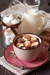 Hot chocolate.