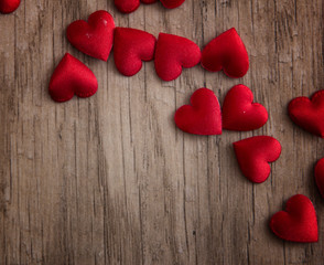 Rote Herzen