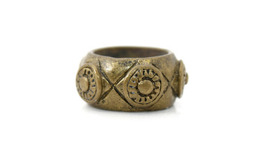 Traditional ring of Kadazan tribe in Sabah, Borneo, Malaysia