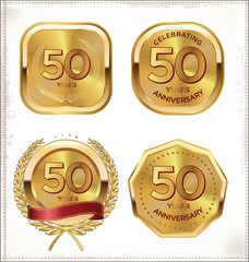 50 years anniversary background