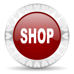 shop valentines day icon