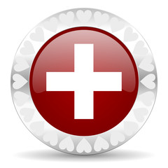 plus valentines day icon