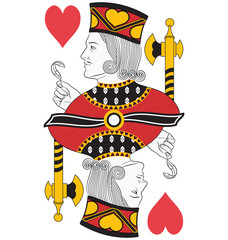 Jack of Heart without card. Original design