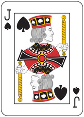 Jack of Spades. Original design