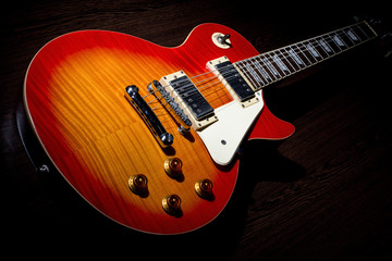 Naklejka premium Les Paul guitar