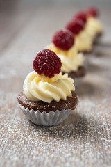 Fünf kleine Muffins
