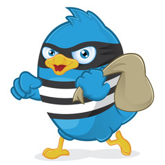 Blue Bird Thief