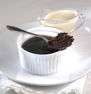 &ccedil;ikolatalı sufle