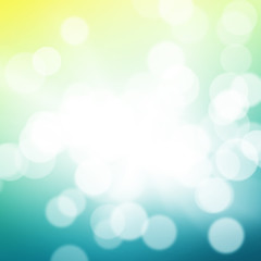 Blurred bokeh background