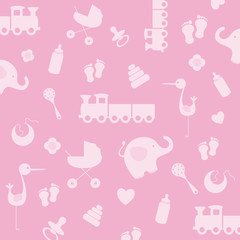 Background baby girl