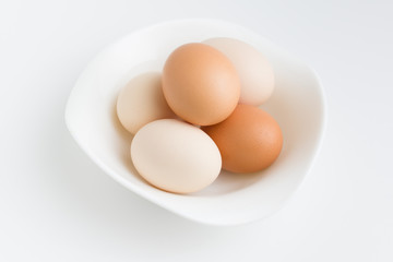 eggs on plate