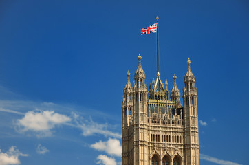 Fototapeta na wymiar Parliament London England