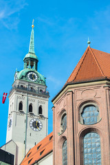 Obraz premium Building in munich city center