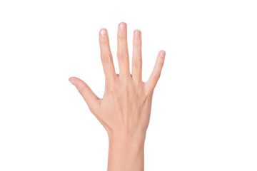 woman hand