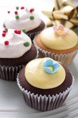 Colorful cupcakes
