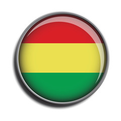 flag icon web button bolivia