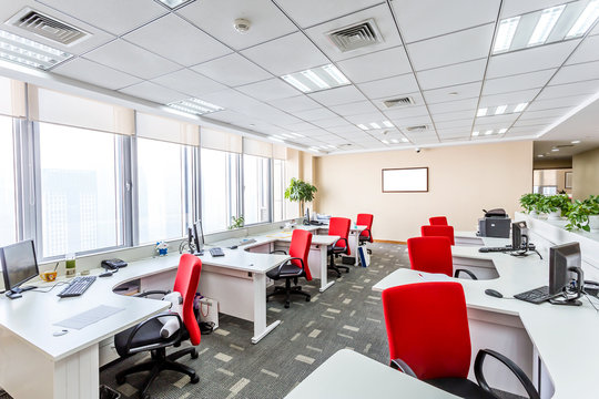 Interior of a modern office