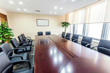 Business meeting room interior