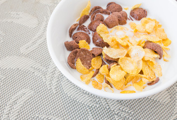 Cereal with milk