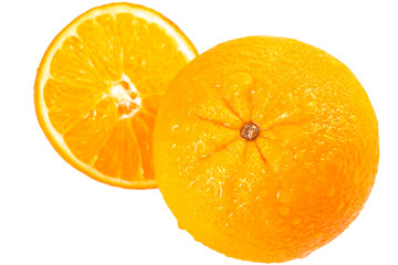 Ripe tasty orange